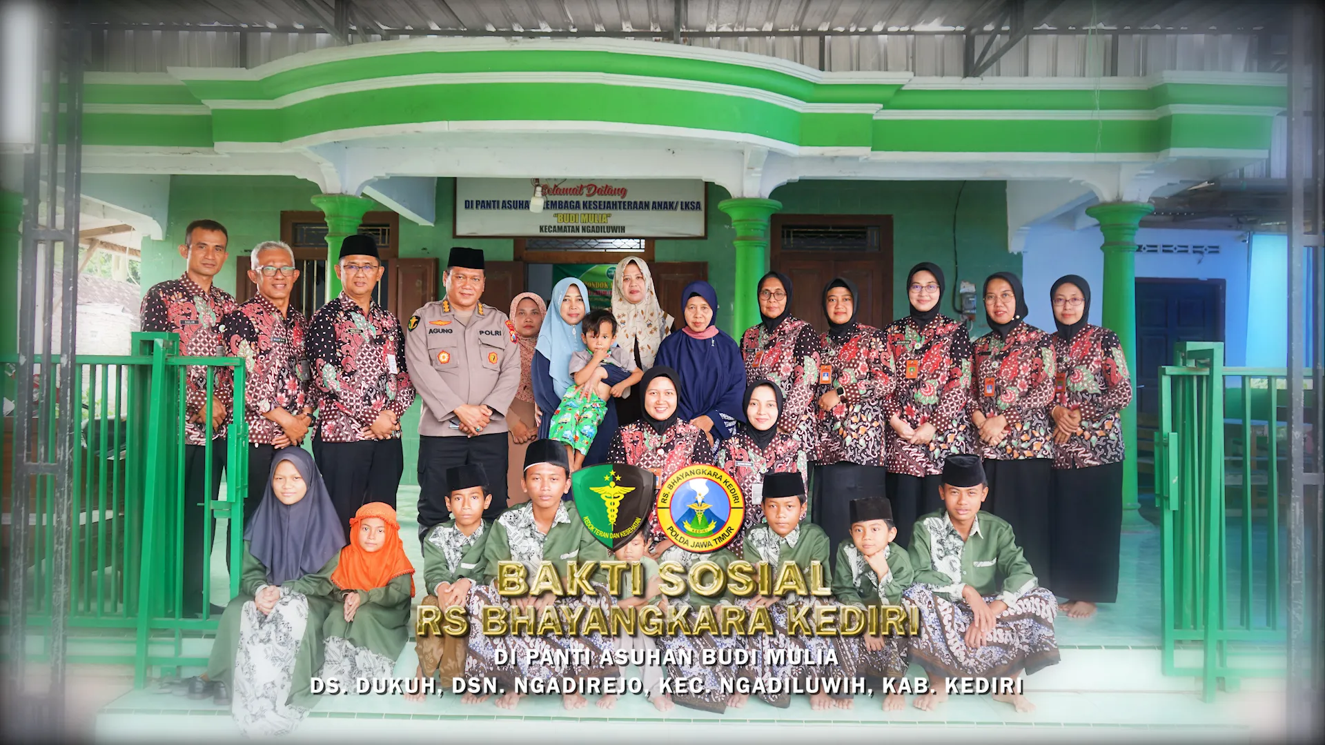 BAKTI SOSIAL RS BHAYANGKARA KEDIRI DI PANTI ASUHAN BUDI MULIA