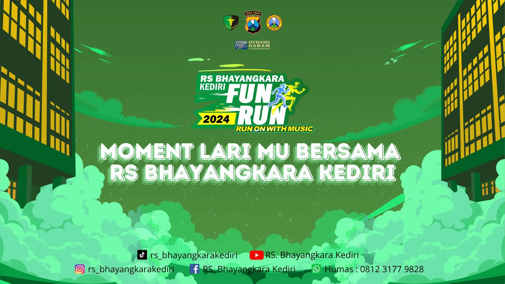 DOKUMENTASI FUN RUN RS BHAYANGKARA KEDIRI