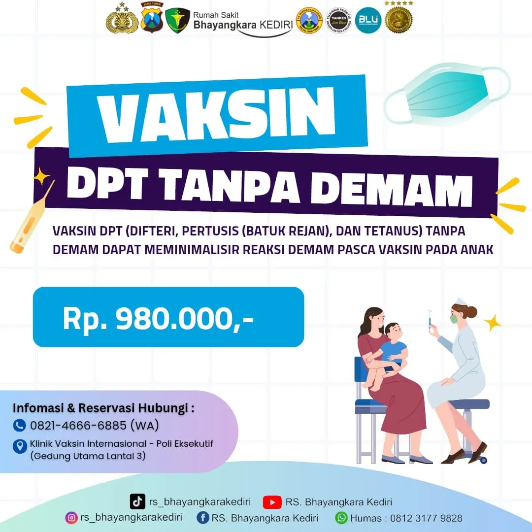 VAKSIN DPT TANPA DEMAM